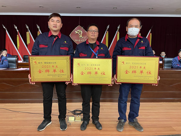 公司召開(kāi)2022年工作會(huì )、二屆五次職代會(huì )、2021年度總結表彰大會(huì )