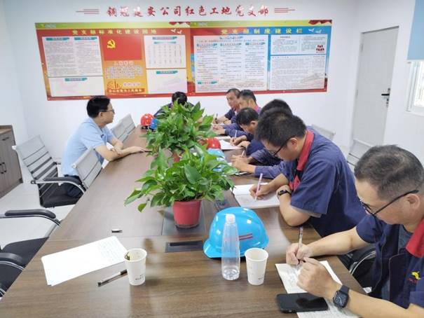 公司開(kāi)展第三季度安全、環(huán)保、消防綜合檢查 
